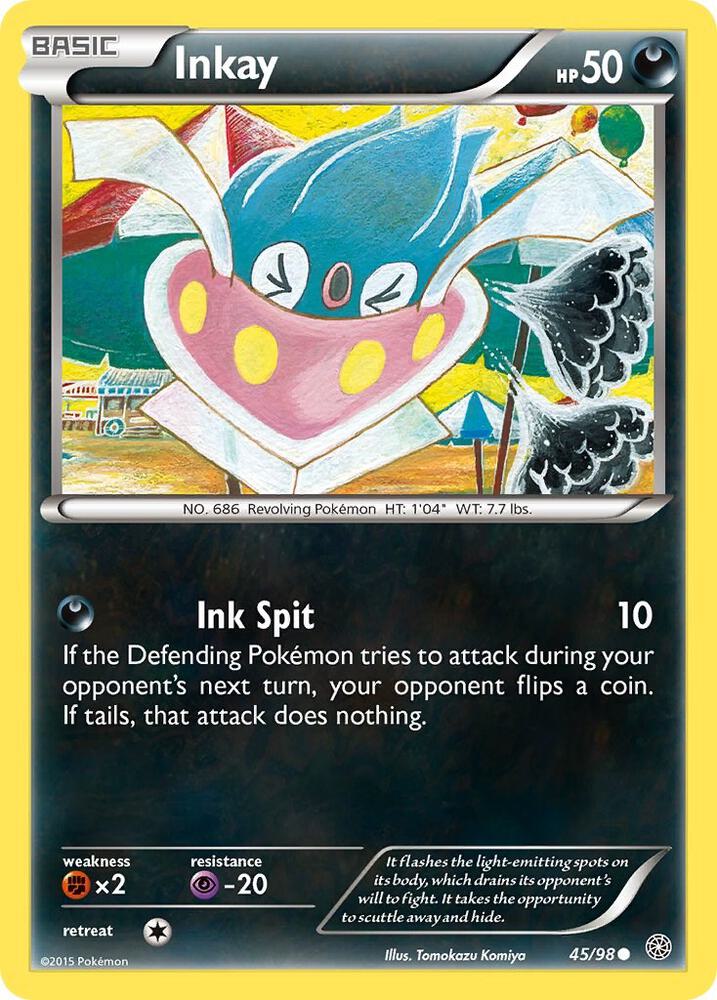 Pokemon Inkay 45/98 Ancient Origins