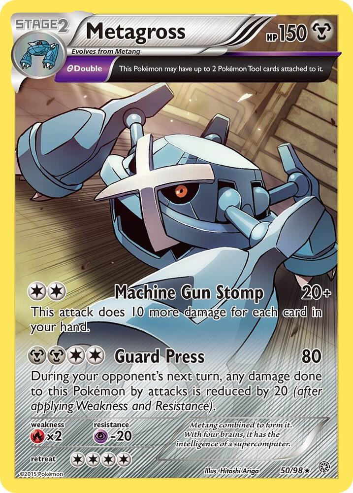 Pokemon Metagross 50/98 Ancient Origins