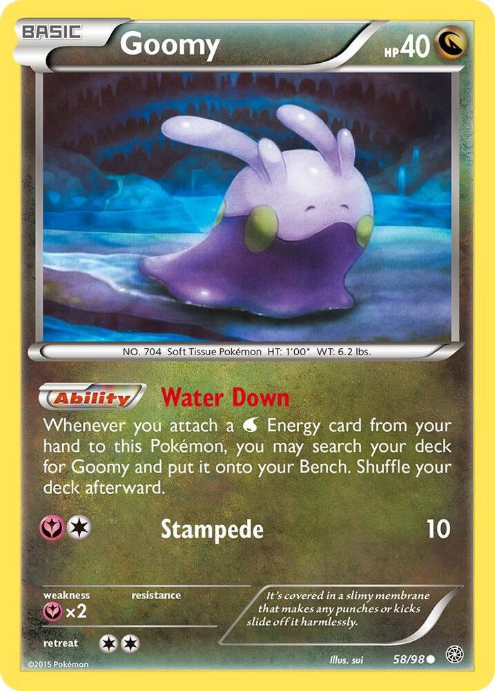 Pokemon Goomy 58/98 Ancient Origins