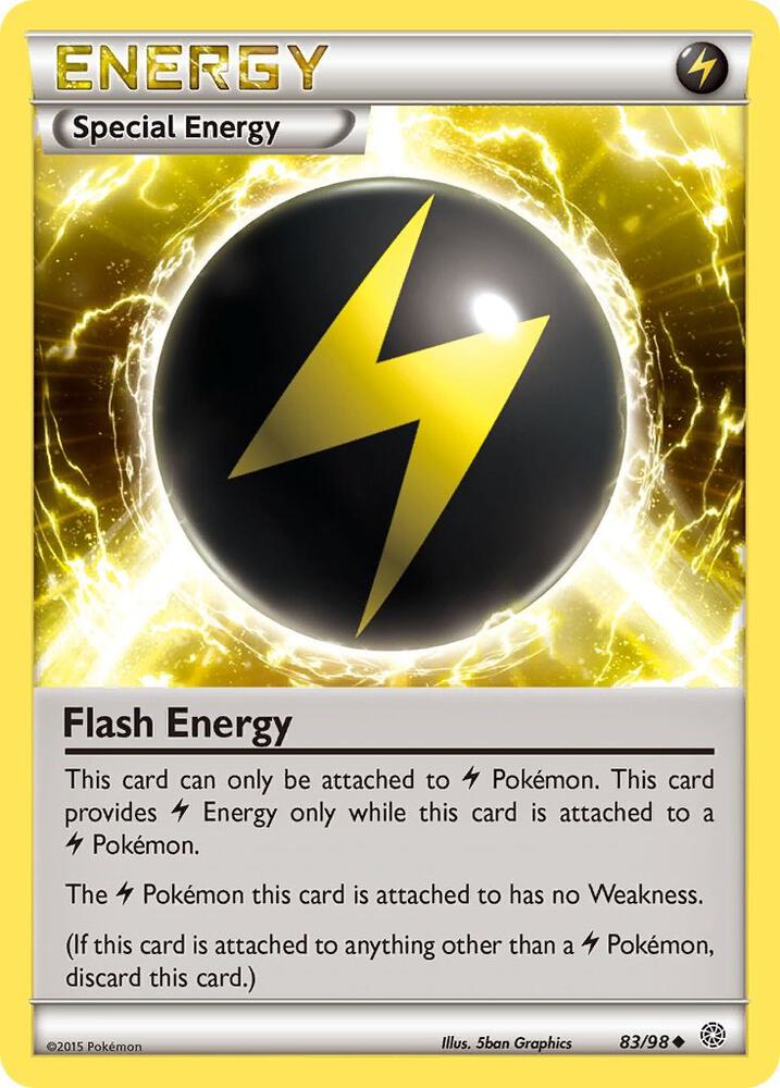 Pokemon Flash Energy 83/98 Ancient Origins