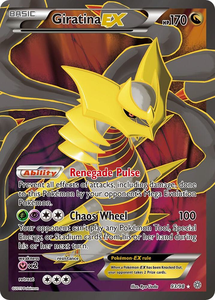 Pokemon Giratina EX 93/98 Ancient Origins