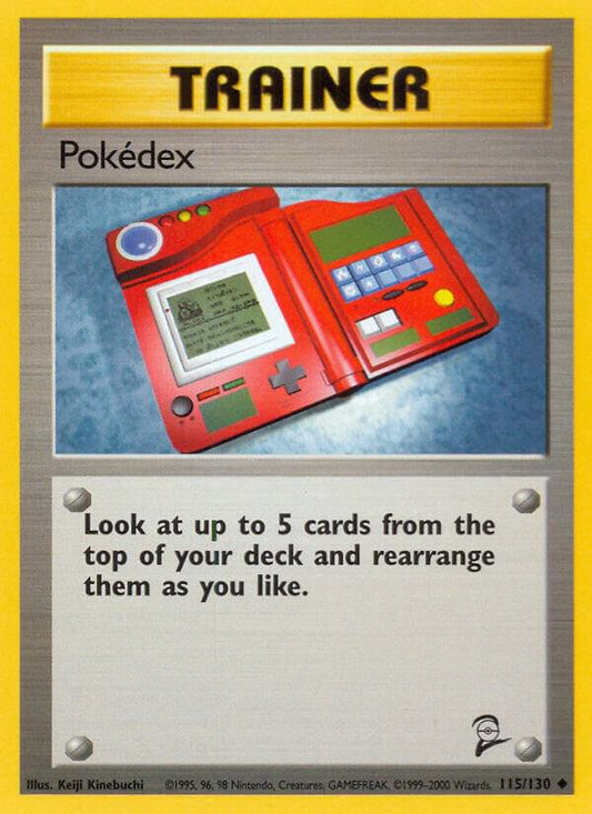 Pokemon PokeDex #115 Base Set 2