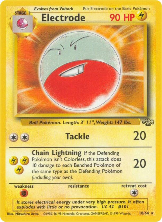 Pokemon Electrode #18 Jungle