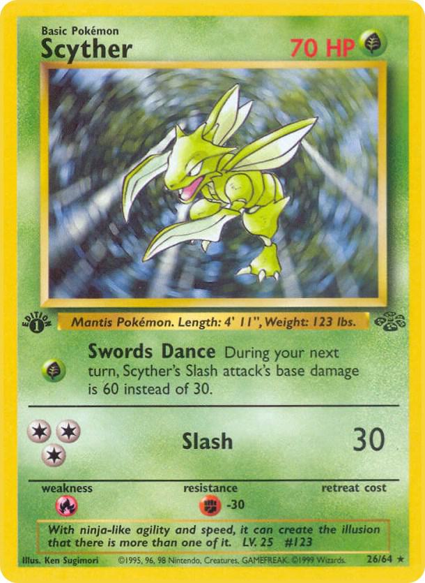 Pokemon Scyther #26 Jungle