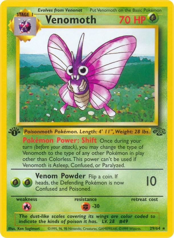 Pokemon Venomoth #29 Jungle