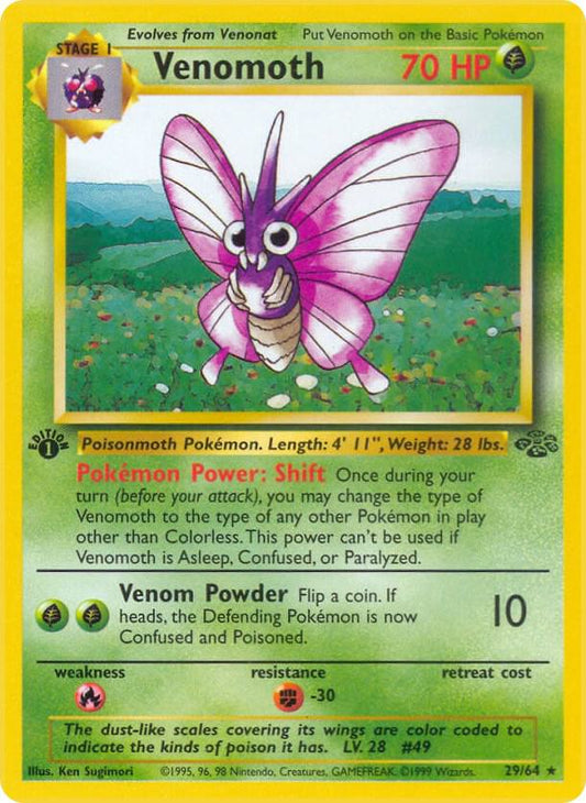 Pokemon Venomoth #29 Jungle