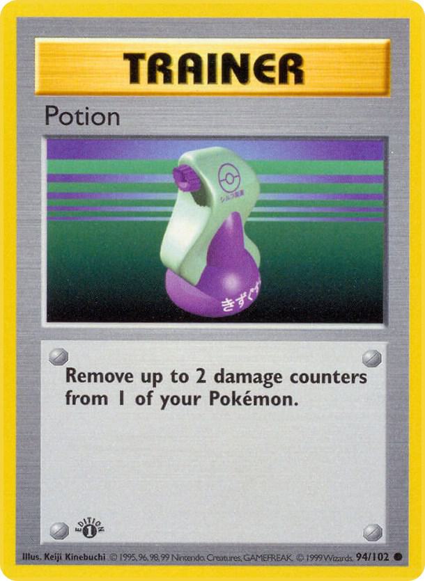 Pokemon Potion #94 Base Set