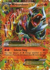 Pokemon M Houndoom EX 22/162 BREAKthrough