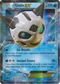 Pokemon Glalie EX 34/162 BREAKthrough