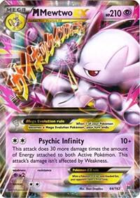 Pokemon M Mewtwo EX 64/162 BREAKthrough