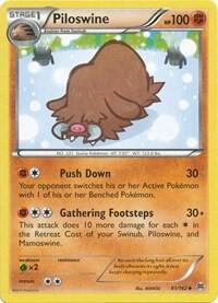 Pokemon Piloswine 81/162 BREAKthrough