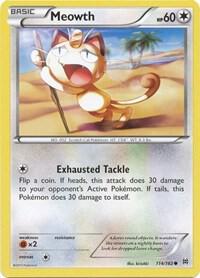 Pokemon Meowth 114/162 BREAKthrough