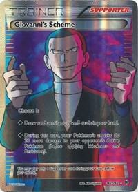 Pokemon Giovanni's Scheme 162/162 BREAKthrough