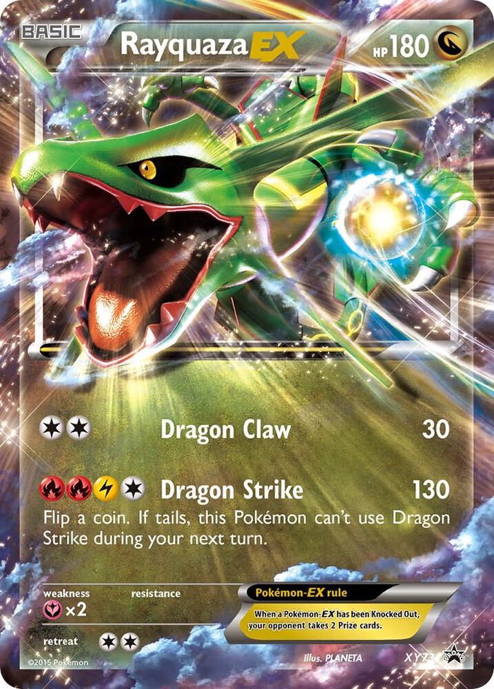 Pokemon Rayquaza EX XY73 XY Black Star Promos