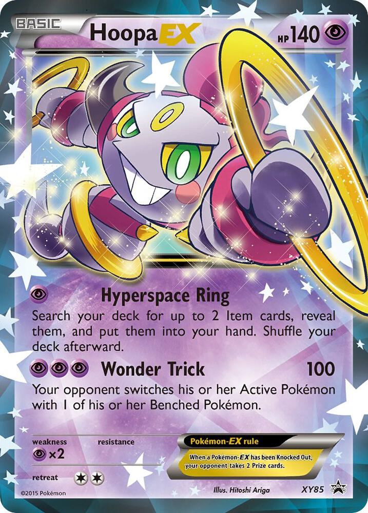 Pokemon Hoopa EX XY85 XY Black Star Promos