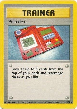 Pokemon Pokedex #87 Base Set