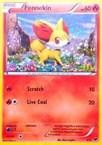 Pokemon Fennekin 3/12 McDonald's Collection 2014