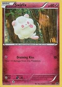 Pokemon Swirlix 9/12 McDonald's Collection 2014