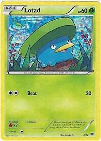 Pokemon Lotad 2/12 McDonald's Collection 2015