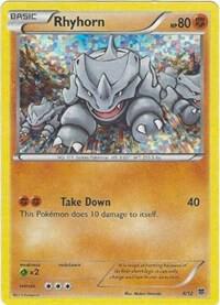 Pokemon Rhyhorn 8/12 McDonald's Collection 2015