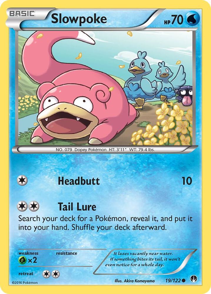 Pokemon Slowpoke 19/122 BREAKpoint