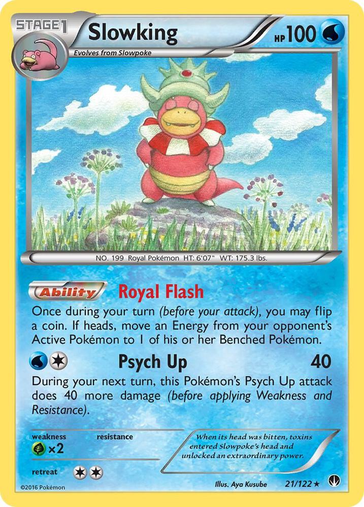 Pokemon Slowking 21/122 BREAKpoint