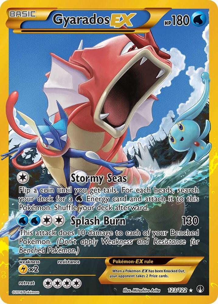 Pokemon Gyarados EX 123/122 BREAKpoint
