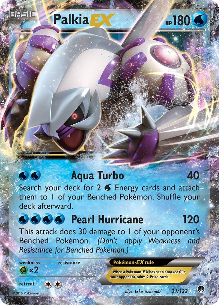Pokemon Palkia EX 31/122 BREAKpoint
