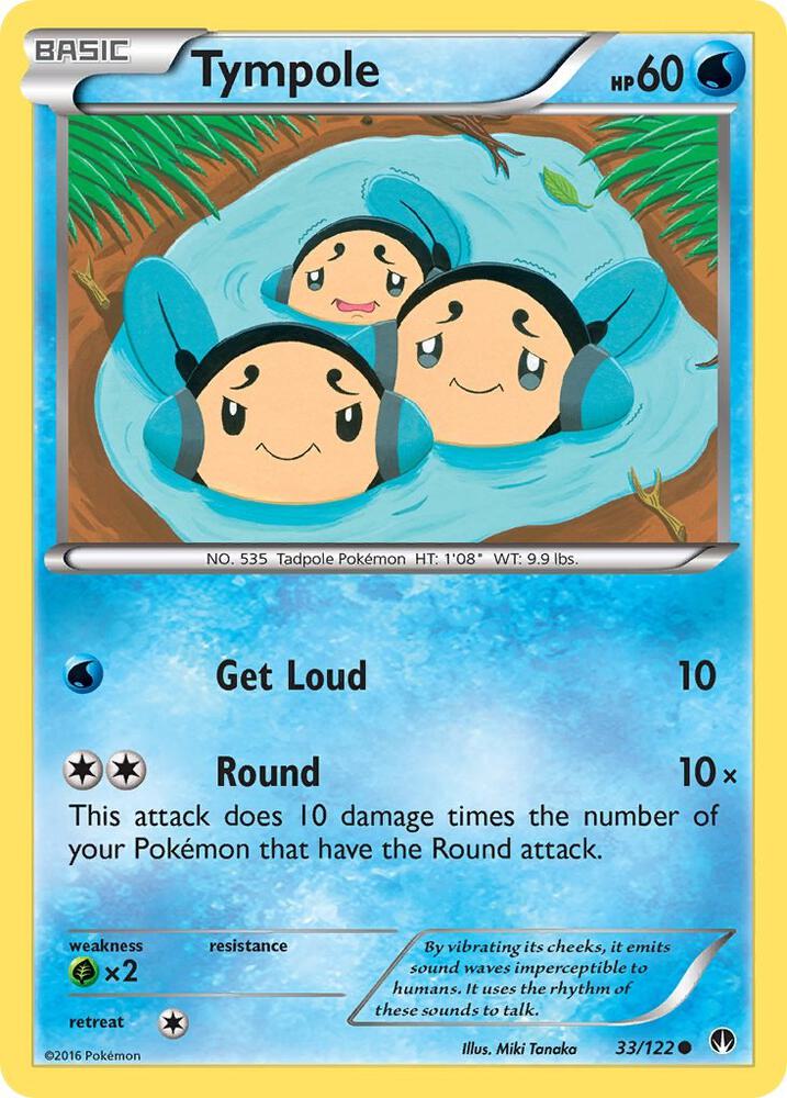 Pokemon Tympole 33/122 BREAKpoint