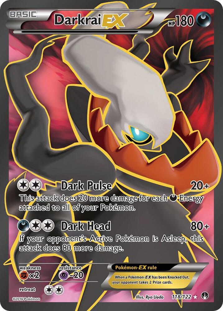 Pokemon Darkrai EX 118/122 BREAKpoint