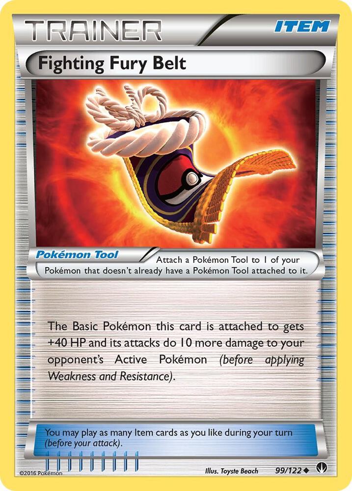 Pokemon Fighting Fury Belt 99/122 BREAKpoint