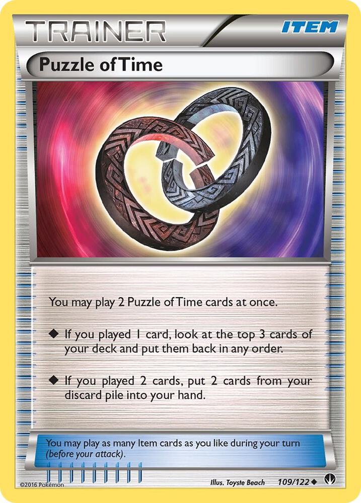 Pokemon Puzzle of Time 109/122 BREAKpoint