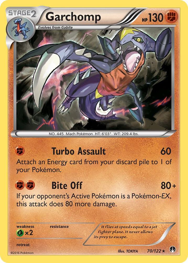Pokemon Garchomp 70/122 BREAKpoint