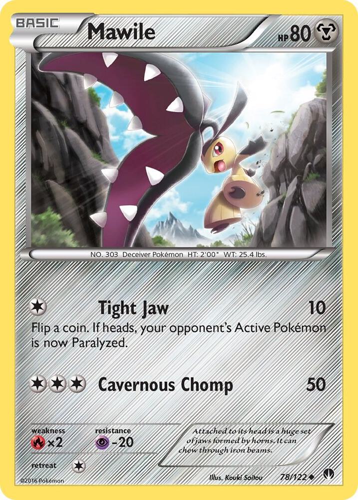 Pokemon Mawile 78/122 BREAKpoint