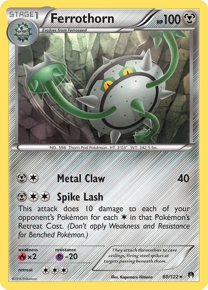 Pokemon Ferrothorn 80/122 BREAKpoint