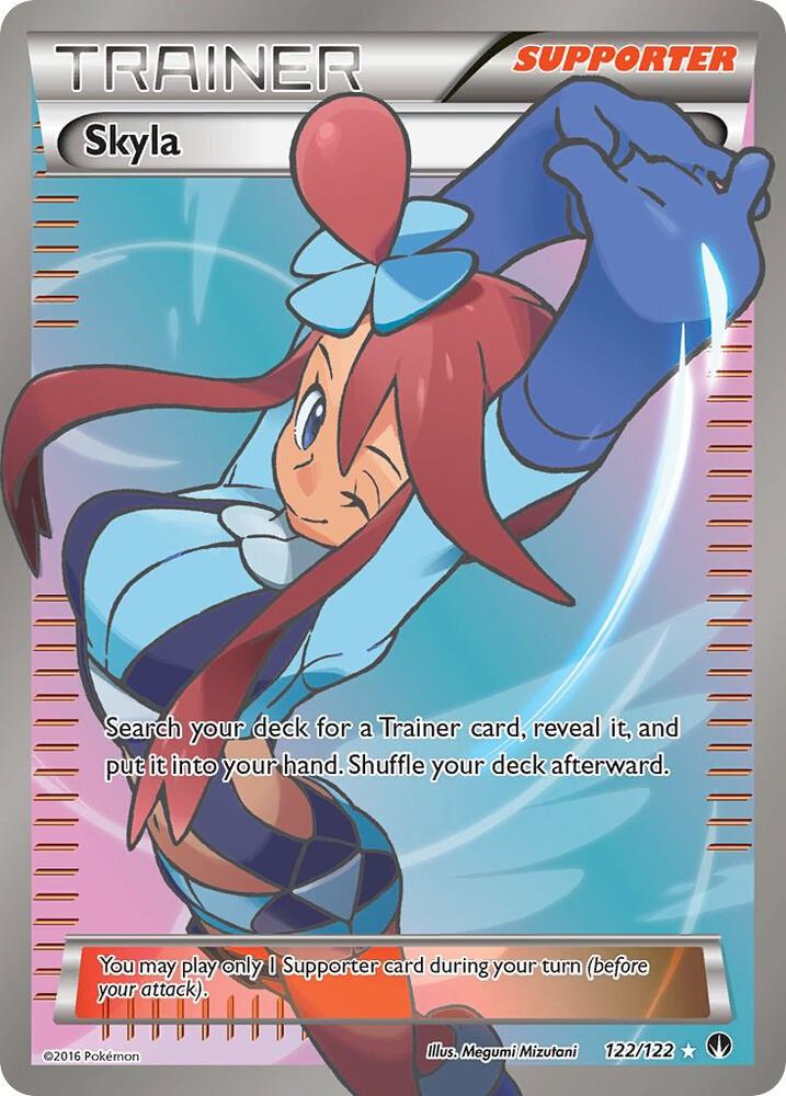Pokemon Skyla 122/122 BREAKpoint
