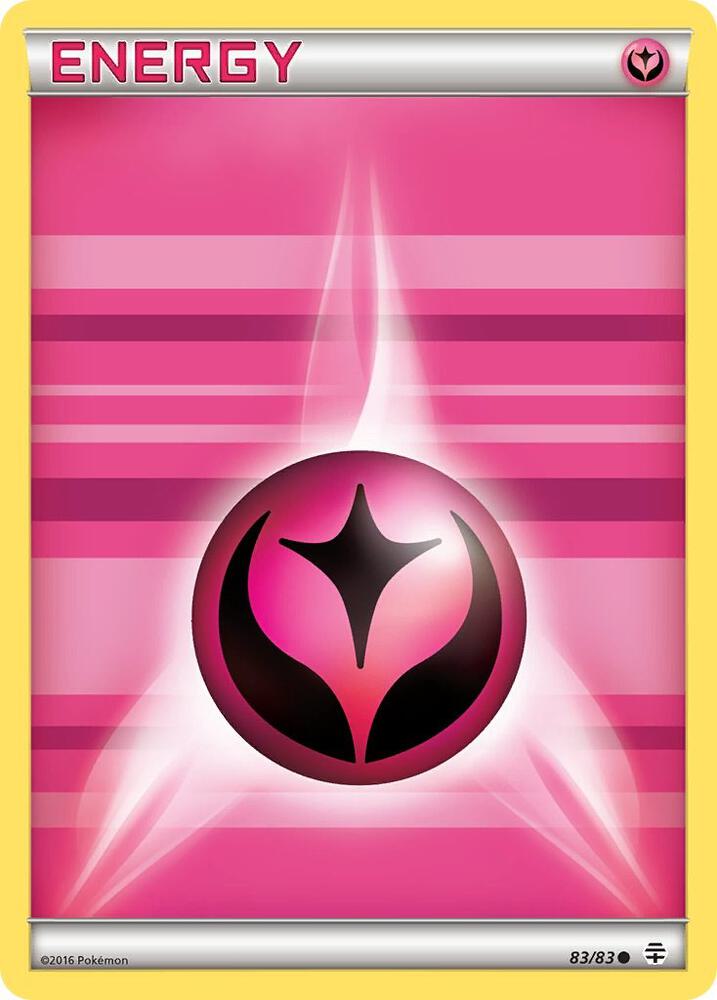 Pokemon Fairy Energy 83/83 Generations