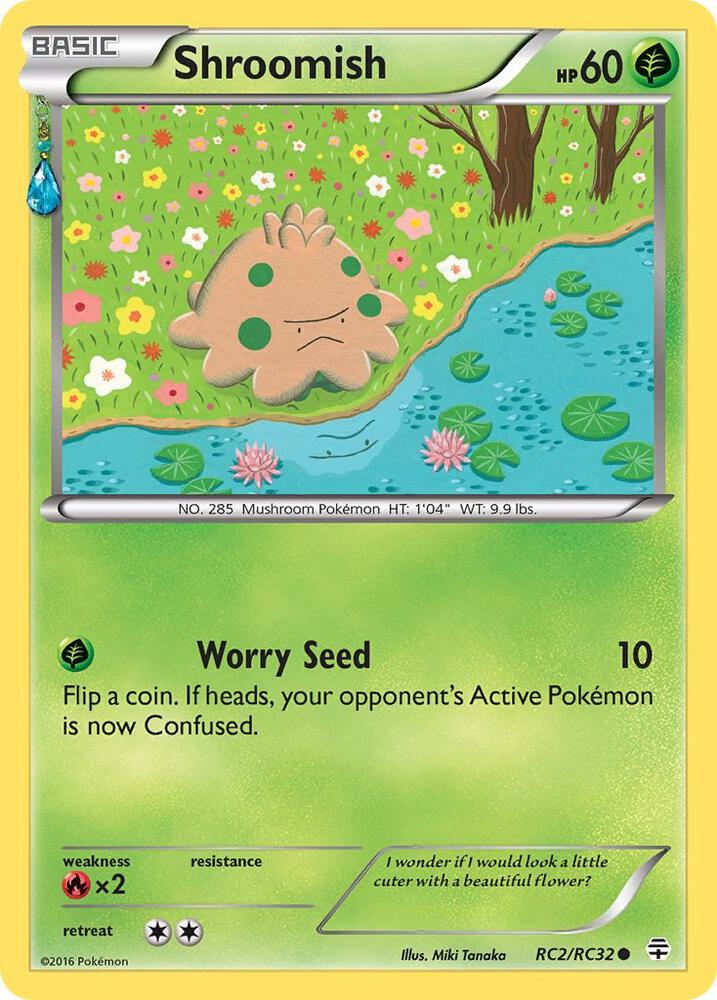 Pokemon Shroomish RC2/RC32 Generations