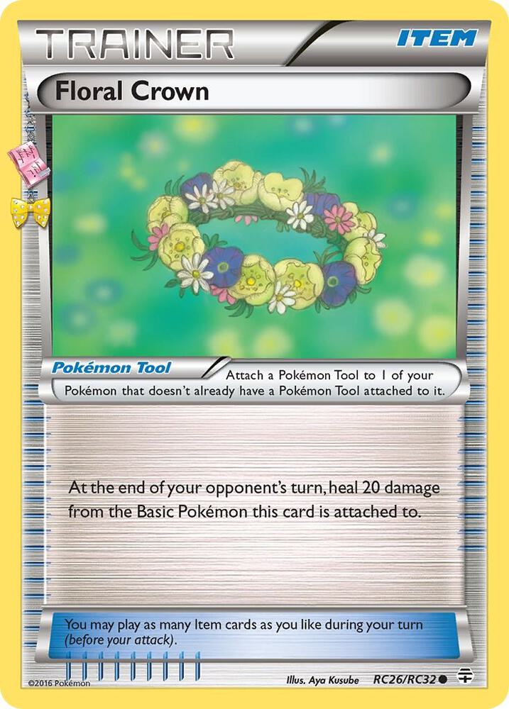 Pokemon Floral Crown RC26/RC32 Generations