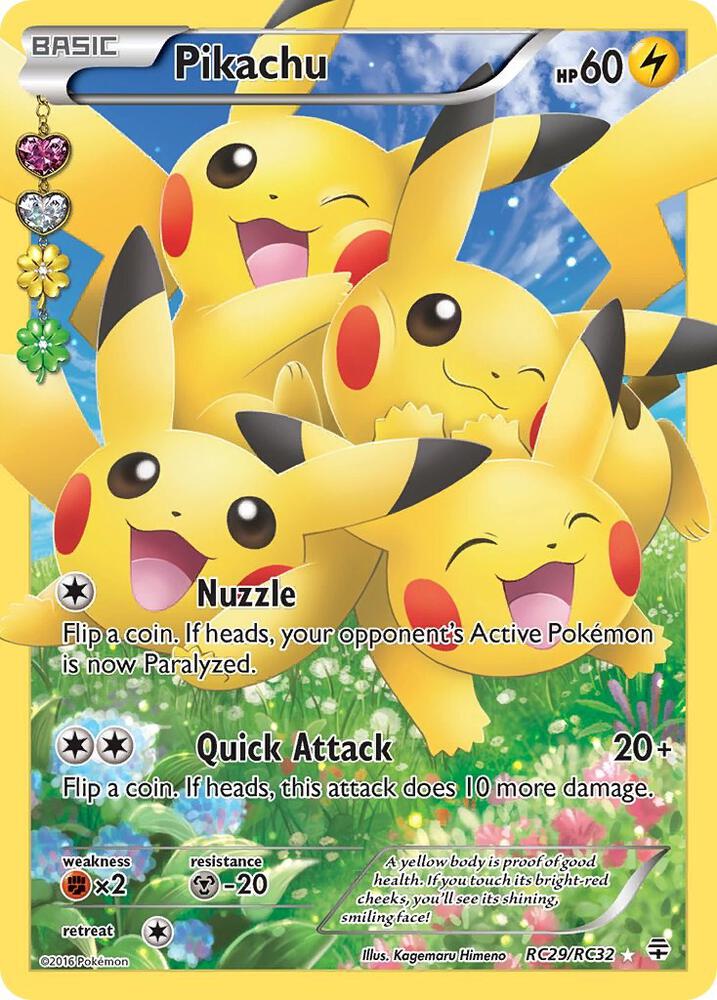 Pokemon Pikachu RC29/RC32 Generations