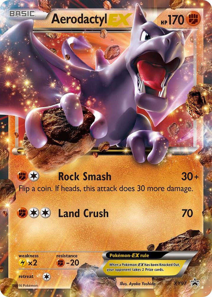 Pokemon Aerodactyl EX XY97 XY Black Star Promos