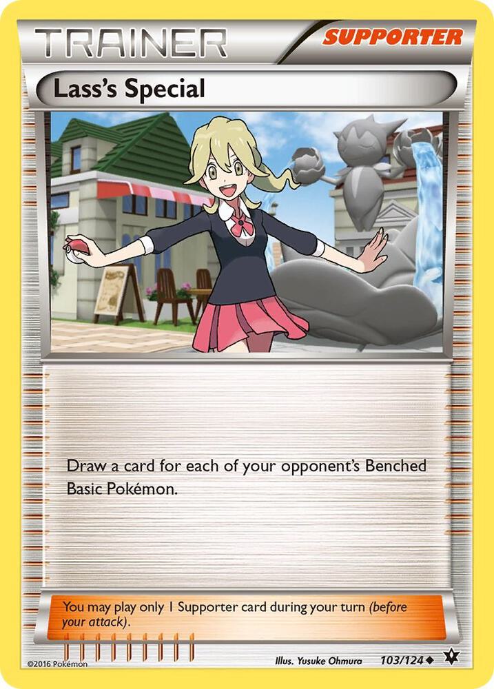 Pokemon Lass's Special 103/124 Fates Collide