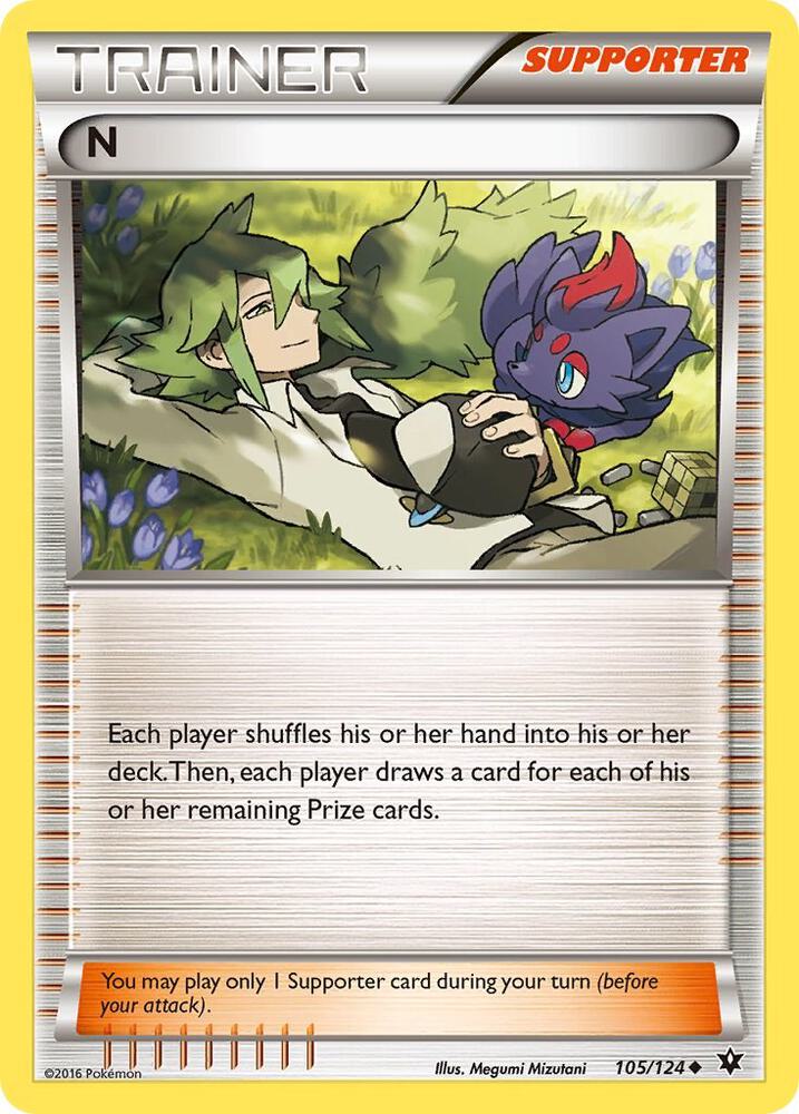 Pokemon N 105/124 Fates Collide
