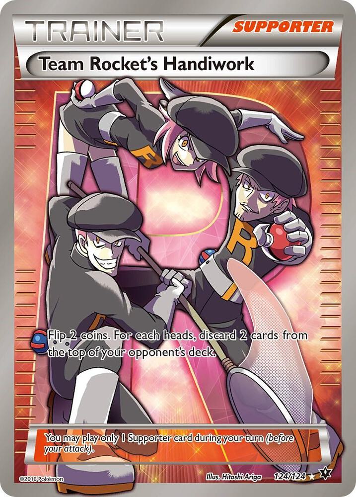 Pokemon Team Rocket's Handiwork 124/124 Fates Collide
