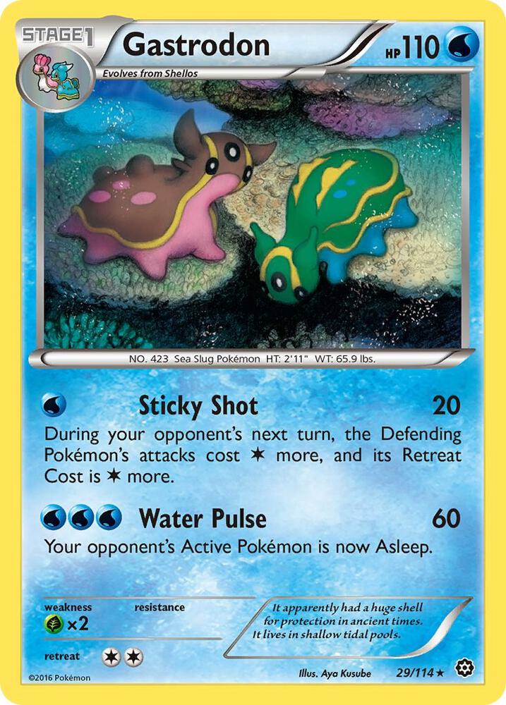 Pokemon Gastrodon 29/114 Steam Siege