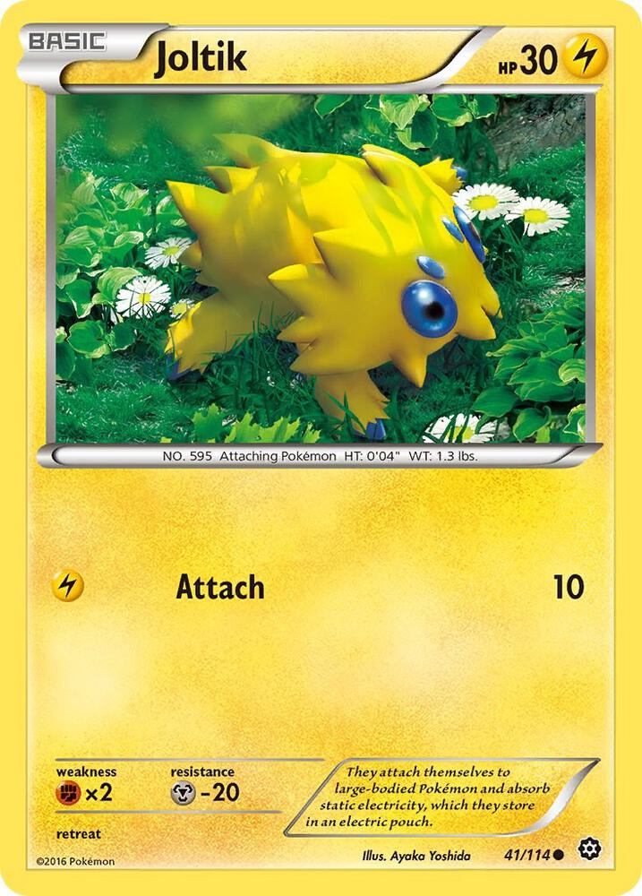 Pokemon Joltik 41/114 Steam Siege