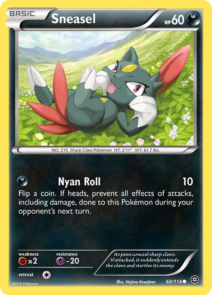 Pokemon Sneasel 60/114 Steam Siege