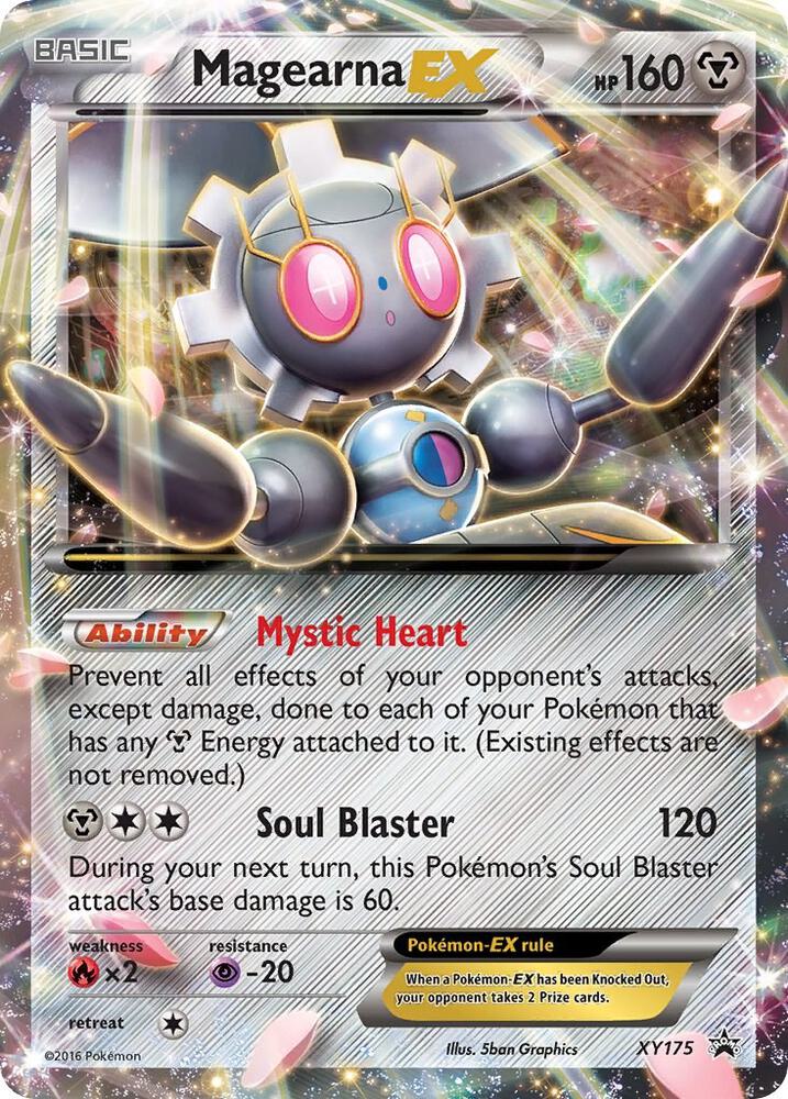 Pokemon Magearna EX XY175 XY Black Star Promos
