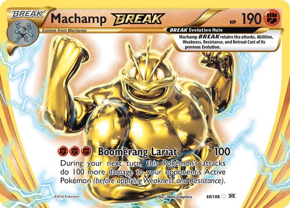 Pokemon Machamp BREAK 60/108 Evolutions
