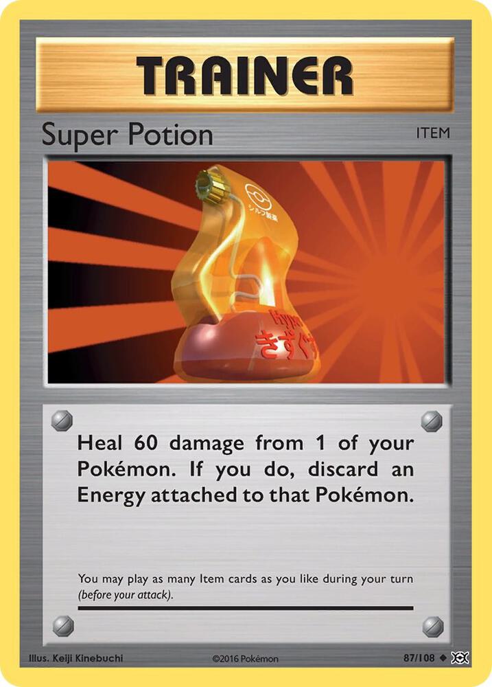 Pokemon Super Potion 87/108 Evolutions